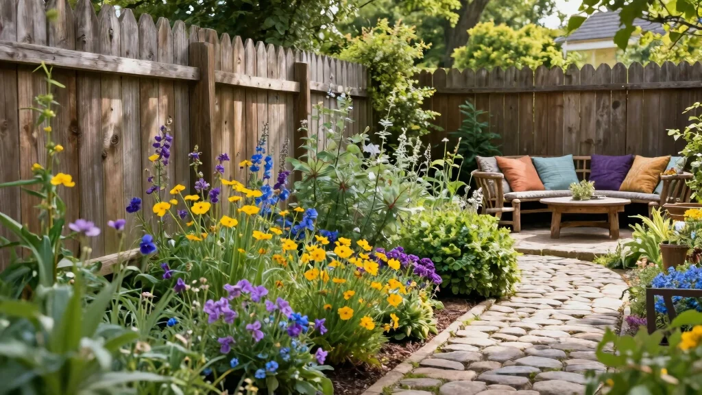 15 Fence Line Landscaping Ideas With Beautiful Borders
