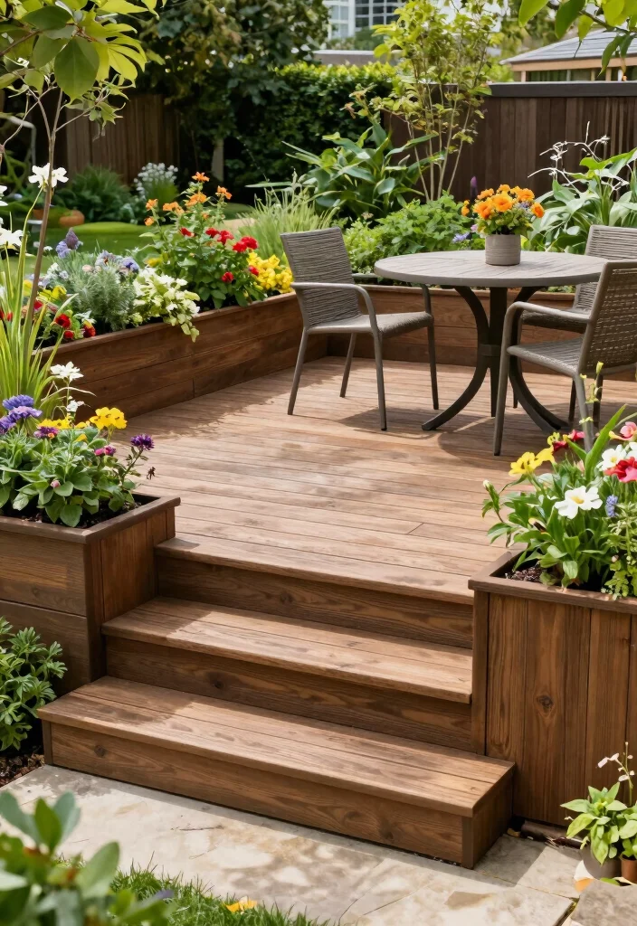 15 Home Backyard Ideas That Transform Your Space - 4. Sustainable Decking: Nature at Your Feet 1