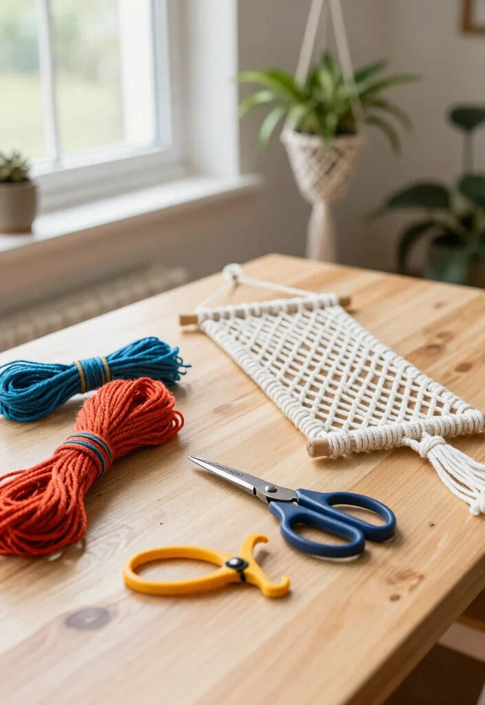 15 Macrame Hanging Planter Ideas With Boho Charm - 7. DIY Macrame Plant Hanger 1