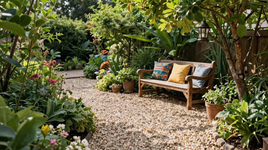 15 Pea Gravel Backyard Ideas With Simple Rustic Texture