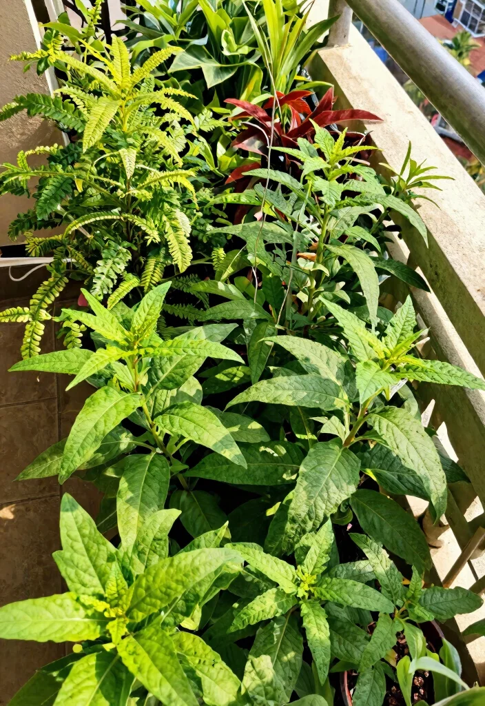 15 Tulasi Kota Designs in Balcony Ideas With Traditional Touch - 15. Eco-Friendly Pest Control 1