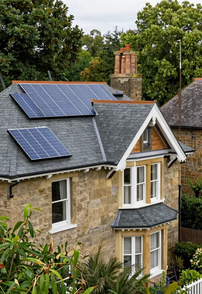 15 Victorian Terrace Exterior Ideas With Classic Detail 12 15 Victorian Terrace Exterior Ideas With Classic Detail - 12. Eco-Friendly Roof Choices 1