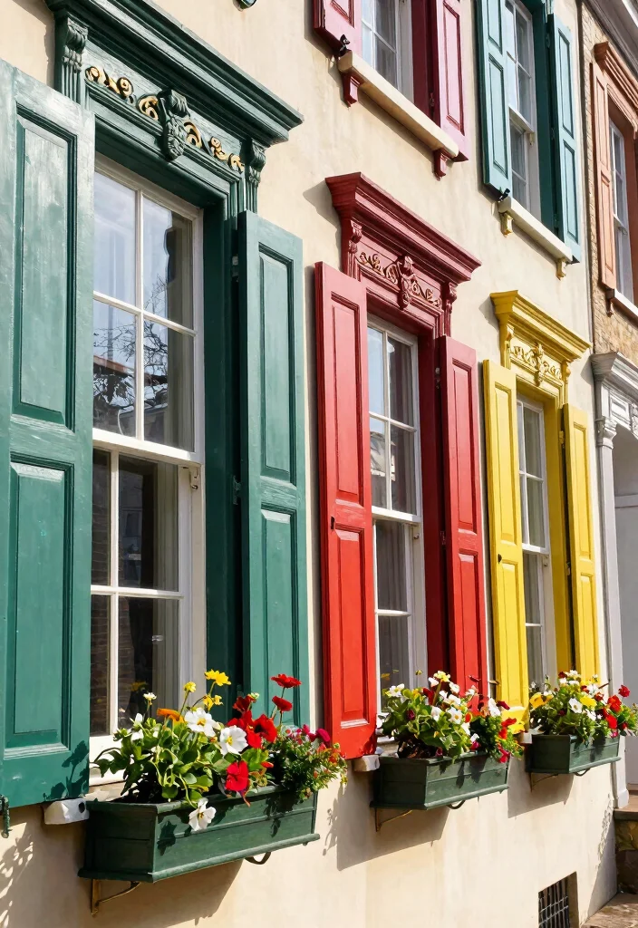 15 Victorian Terrace Exterior Ideas With Classic Detail 13 15 Victorian Terrace Exterior Ideas With Classic Detail - 13. Refreshing Window Styles 1