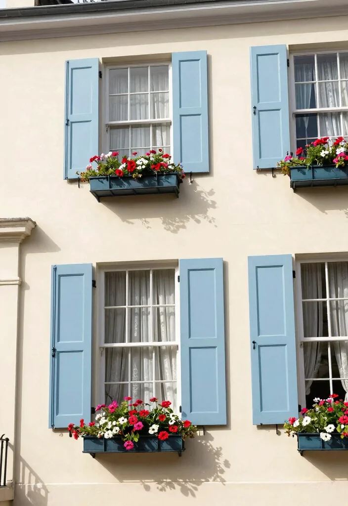 15 Victorian Terrace Exterior Ideas With Classic Detail 15 15 Victorian Terrace Exterior Ideas With Classic Detail - 15. Classic Shutter Styles 1