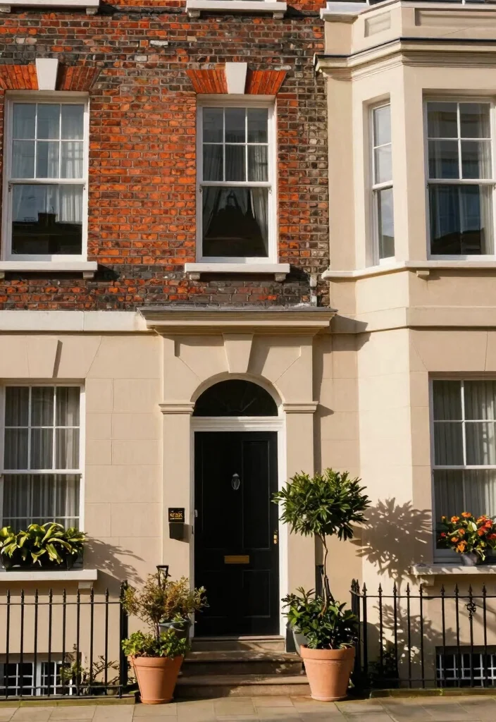 15 Victorian Terrace Exterior Ideas With Classic Detail 5 15 Victorian Terrace Exterior Ideas With Classic Detail - 5. Textured Finishes 1