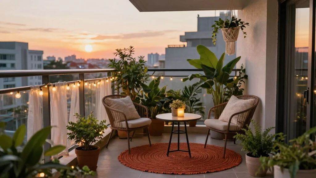 16 Back Balcony Ideas That Feel Private & Relaxing
