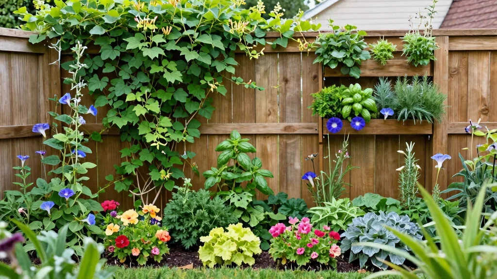 16 Backyard Plants Along Fence Ideas With Lush Layers