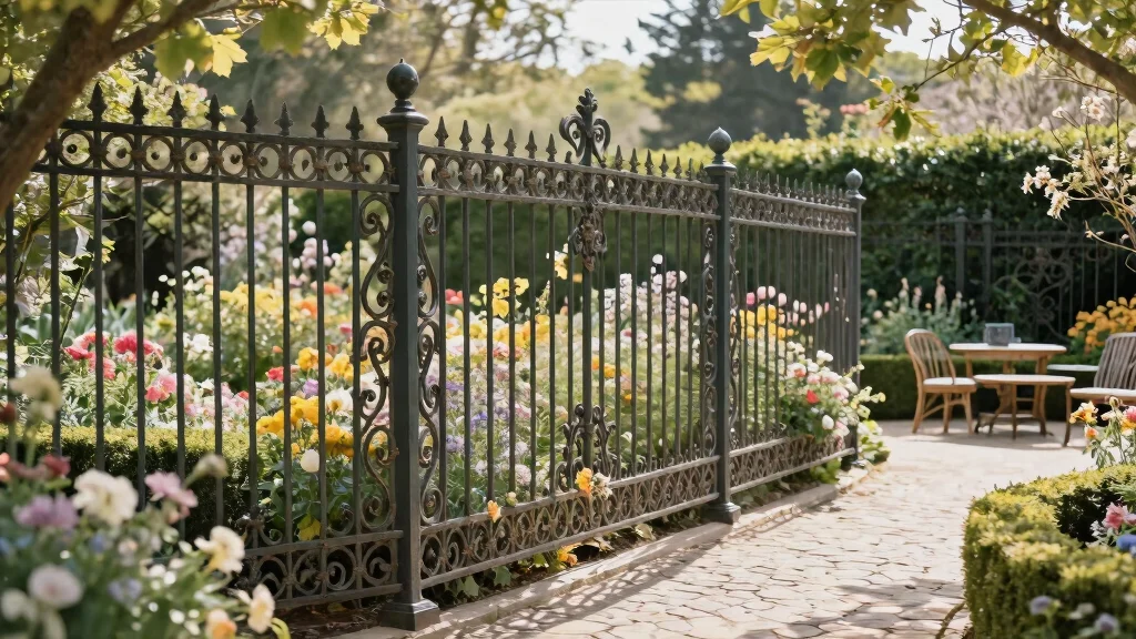 16 Cast Iron Fence Ideas With Classic Elegance