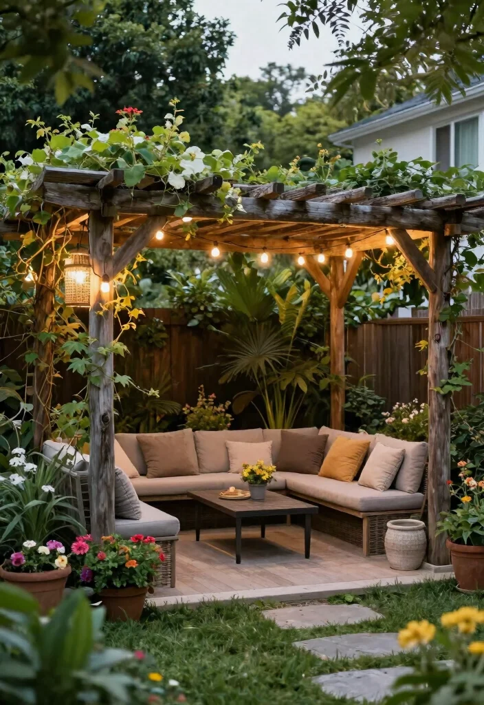 16 Outdoor Decor Backyard 2026 Trending Ideas That Feel Cozy & Stylish - 10. Natural Shade Structures 1