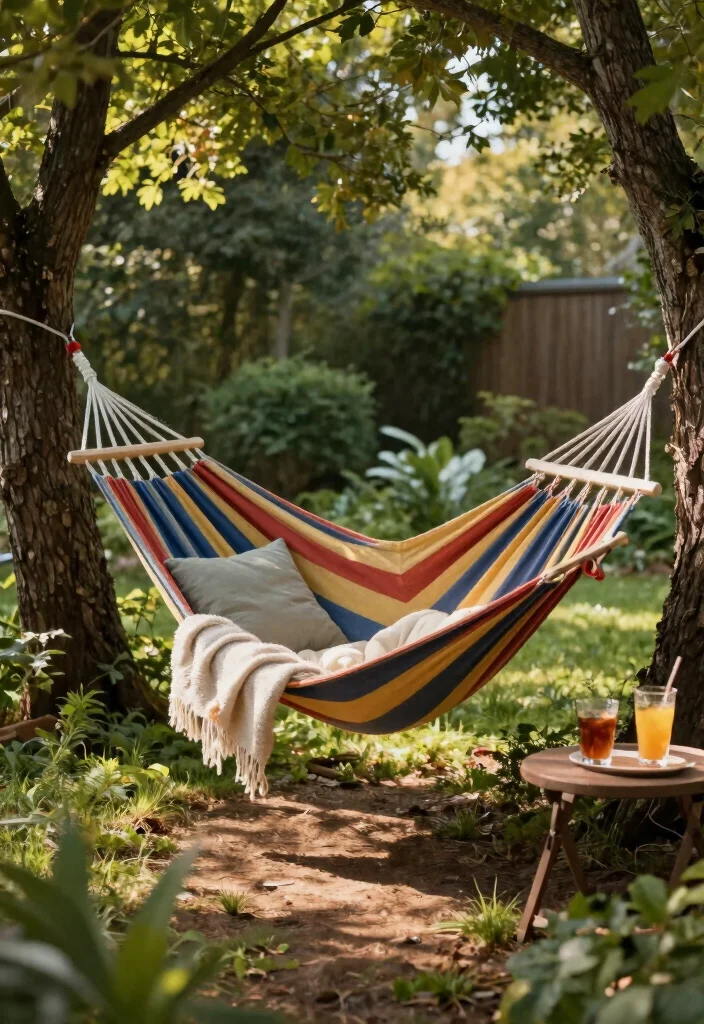 16 Outdoor Decor Backyard 2026 Trending Ideas That Feel Cozy & Stylish - 15. Comfortable Hammocks 1