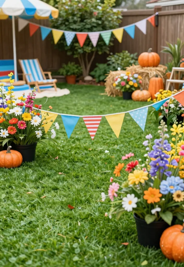 17 Artificial Grass Backyard 2026 Trending Ideas With Low Maintenance Charm - 16. Seasonal Decorations 1