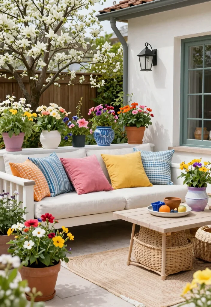 17 Ideas for Terrace That Transform Any Space - 15. Seasonal Decor Changes 1