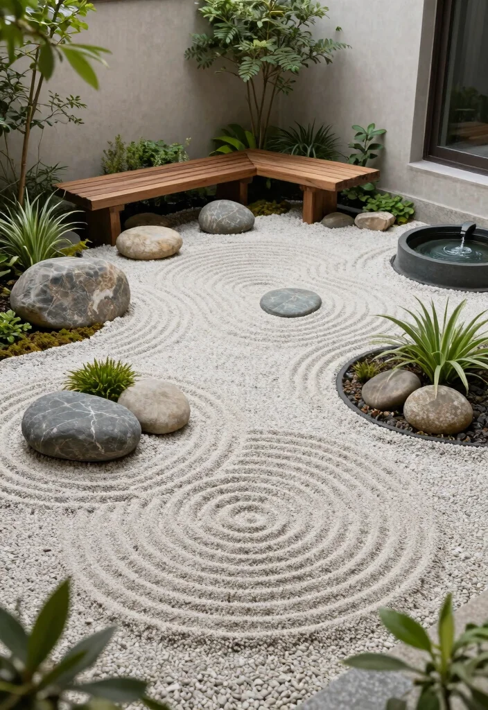 17 Ideas for Terrace That Transform Any Space - 16. Zen Garden Corner 1