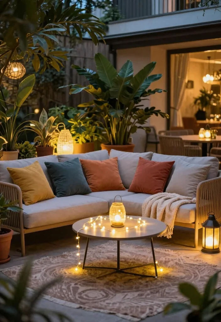 17 Ideas for Terrace That Transform Any Space - 2. Cozy Lounge Area 1