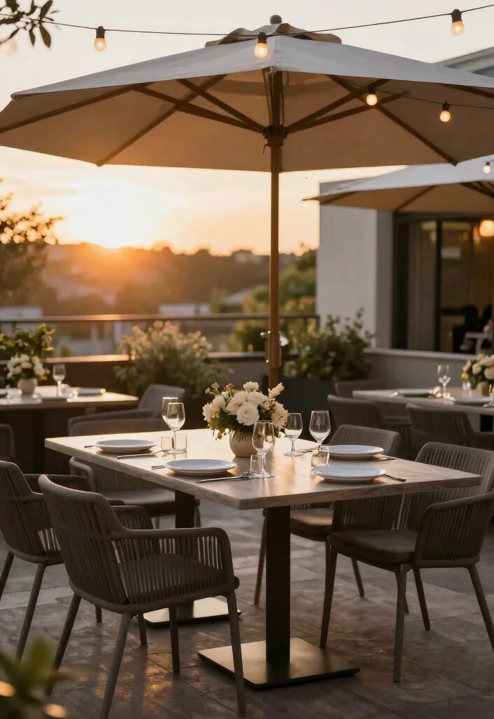 17 Ideas for Terrace That Transform Any Space - 3. Outdoor Dining Space 1