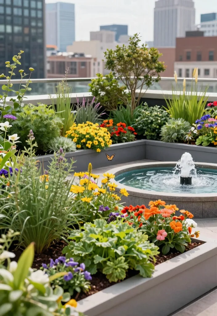 17 Ideas for Terrace That Transform Any Space - 4. Rooftop Garden Escape 1