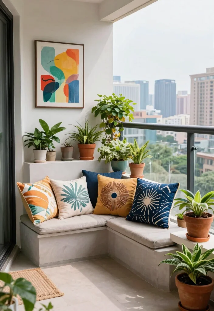 17 Modern Balcony Design Luxury Ideas With Sleek Vibes 16 17 Modern Balcony Design Luxury Ideas With Sleek Vibes - 16. Personal Touches 1