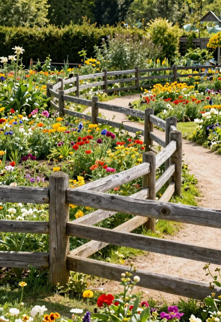 17 Rustic Garden Fence 2026 Trending Ideas With Country Charm 10 17 Rustic Garden Fence 2026 Trending Ideas With Country Charm - 10. Split Rail Fencing 1