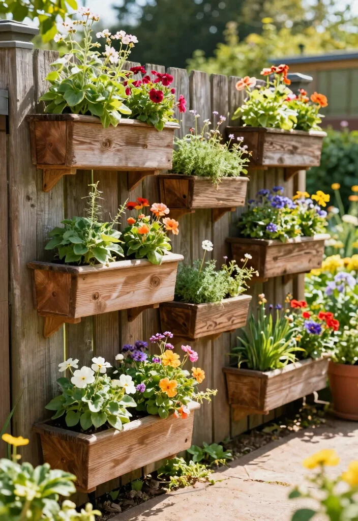 17 Rustic Garden Fence 2026 Trending Ideas With Country Charm 17 17 Rustic Garden Fence 2026 Trending Ideas With Country Charm - 17. Fence Planters 1