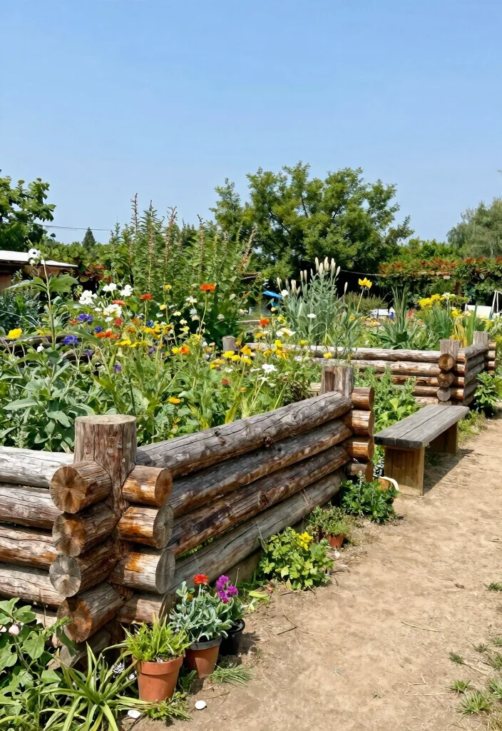 17 Rustic Garden Fence 2026 Trending Ideas With Country Charm 4 17 Rustic Garden Fence 2026 Trending Ideas With Country Charm - 4. Rustic Log Fencing 1