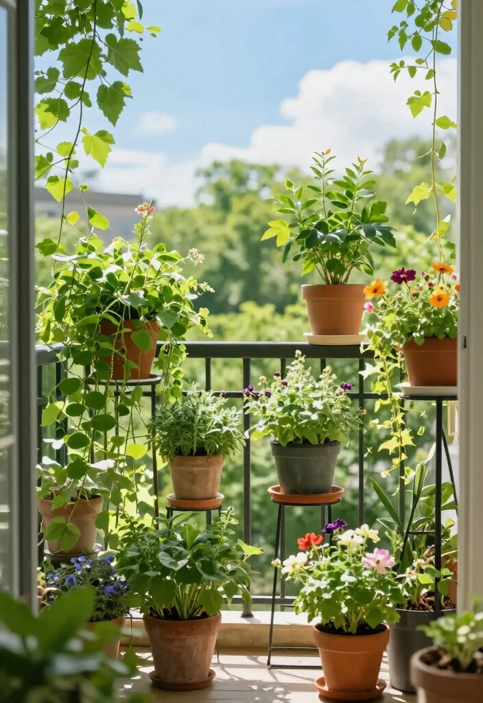 17 Small Balcony Decor 2026 Trending Ideas That Feel Cozy & Chic - 2. Greenery Galore 1