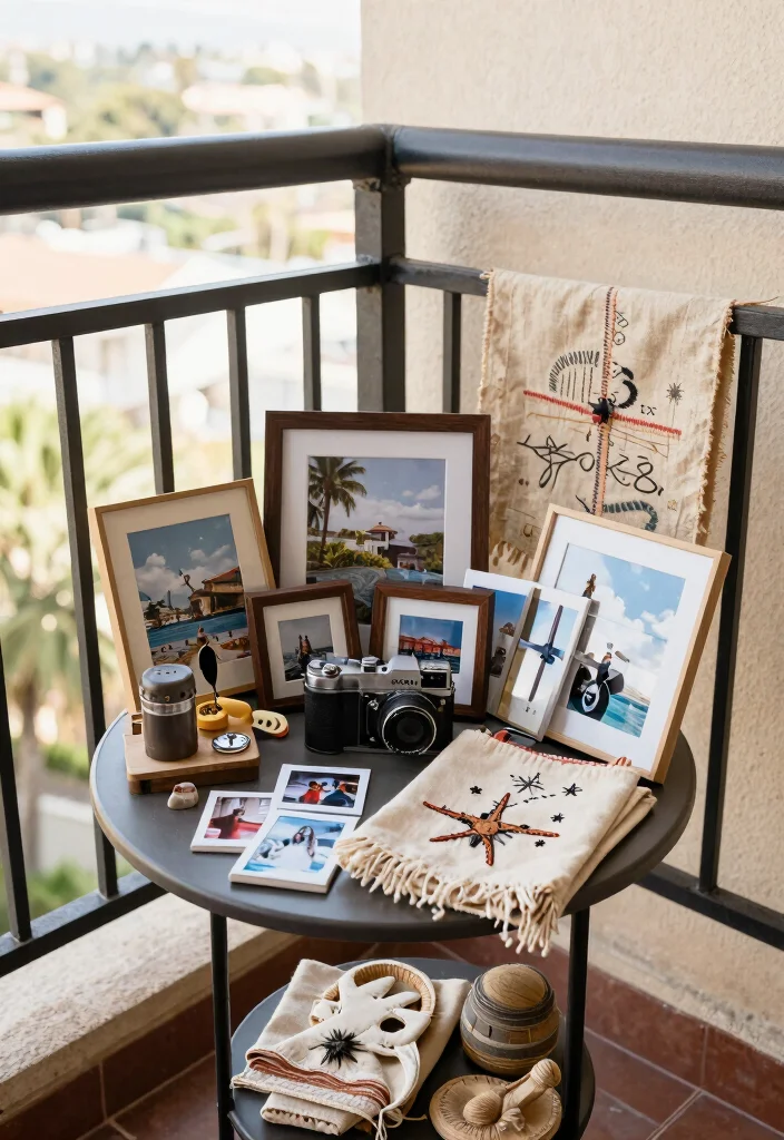 17 Small Balcony Decor 2026 Trending Ideas That Feel Cozy & Chic - 7. Personal Touches 1