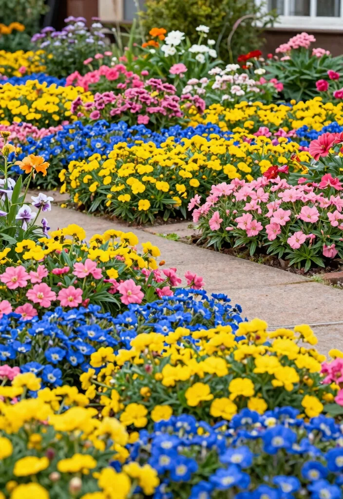 17 Terrace Garden Design Rooftop Ideas With Lush Greenery 10 17 Terrace Garden Design Rooftop Ideas With Lush Greenery - 10. Colorful Flower Beds 1