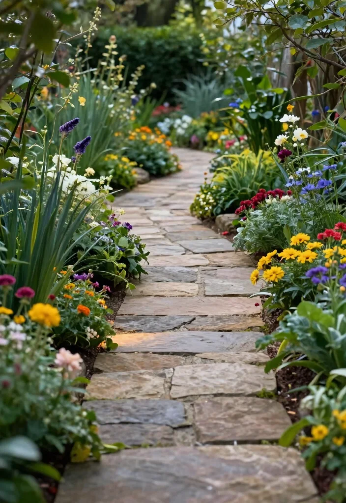 17 Terrace Garden Design Rooftop Ideas With Lush Greenery 13 17 Terrace Garden Design Rooftop Ideas With Lush Greenery - 13. Garden Pathways 1