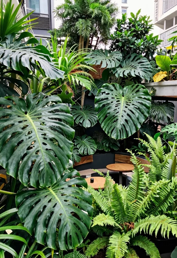 17 Terrace Garden Design Rooftop Ideas With Lush Greenery 16 17 Terrace Garden Design Rooftop Ideas With Lush Greenery - 16. Urban Jungle Theme 1