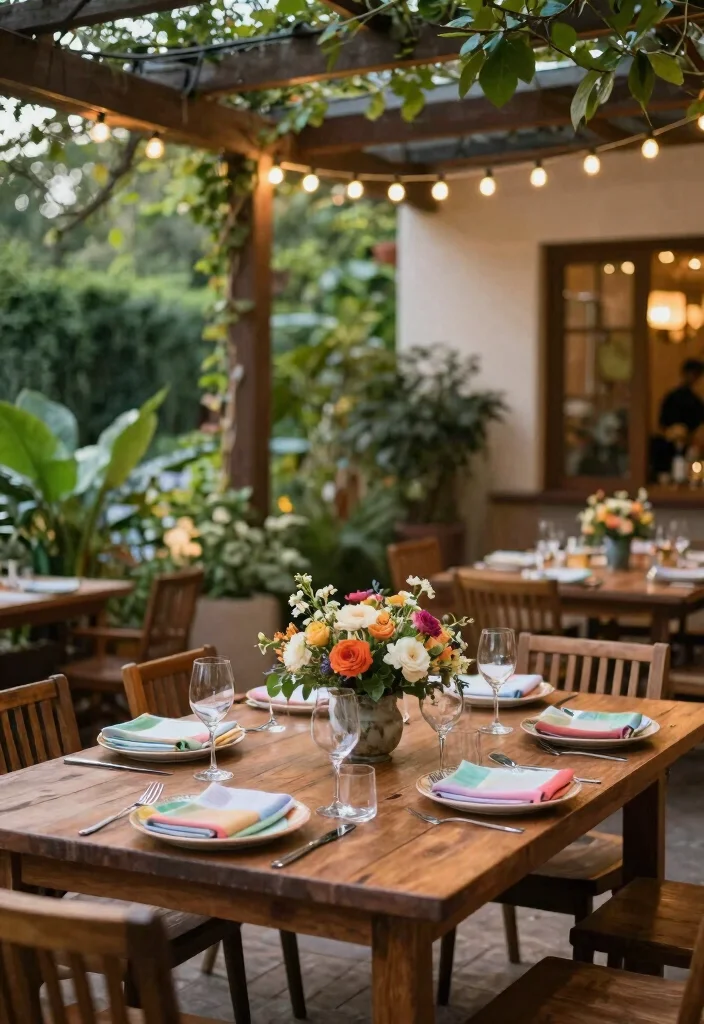 17 Terrace Garden Design Rooftop Ideas With Lush Greenery 8 17 Terrace Garden Design Rooftop Ideas With Lush Greenery - 8. Outdoor Dining Area 1