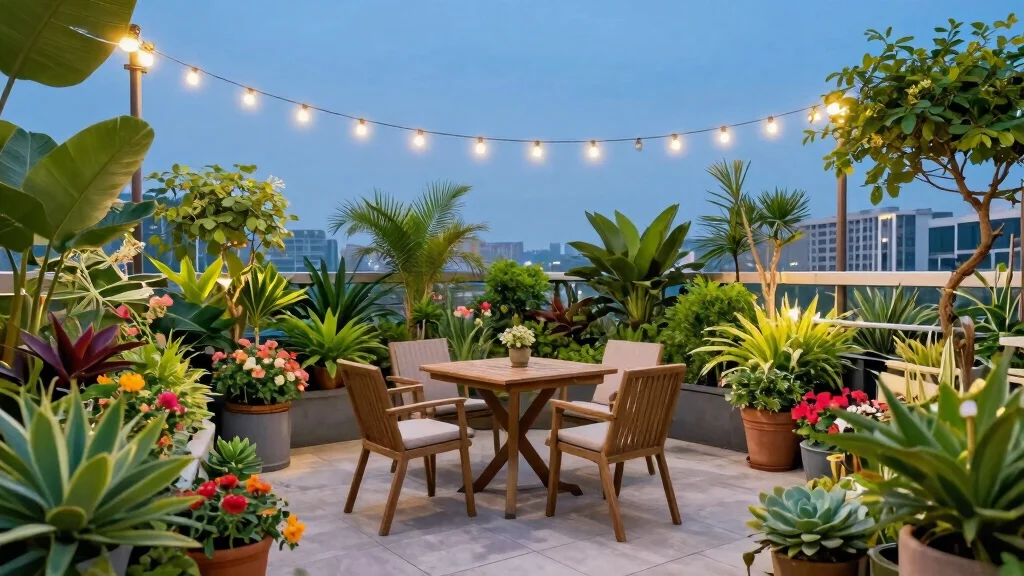 17 Terrace Garden Design Rooftop Ideas With Lush Greenery