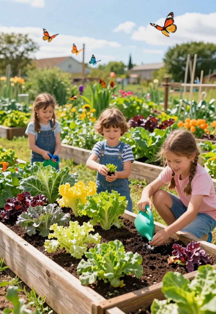 18 Backyard Playground Landscaping Ideas Kids Will Love - 9. Organic Vegetable Gardens 1