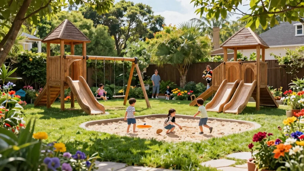 18 Backyard Playground Landscaping Ideas Kids Will Love
