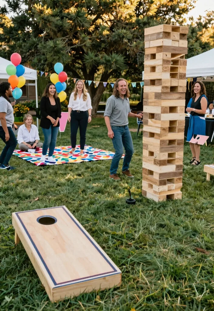 18 Backyard Reception on a Budget Ideas That Still Wow - 11. Outdoor Games 1