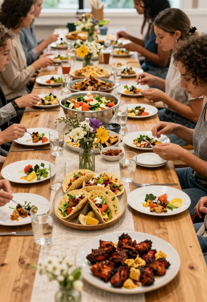 18 Backyard Reception on a Budget Ideas That Still Wow - 14. Simple Menu Options 1