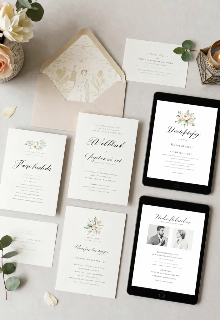 18 Backyard Reception on a Budget Ideas That Still Wow - 16. Affordable Invitations 1