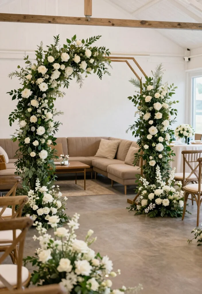 18 Backyard Reception on a Budget Ideas That Still Wow - 17. Repurposing Decor 1