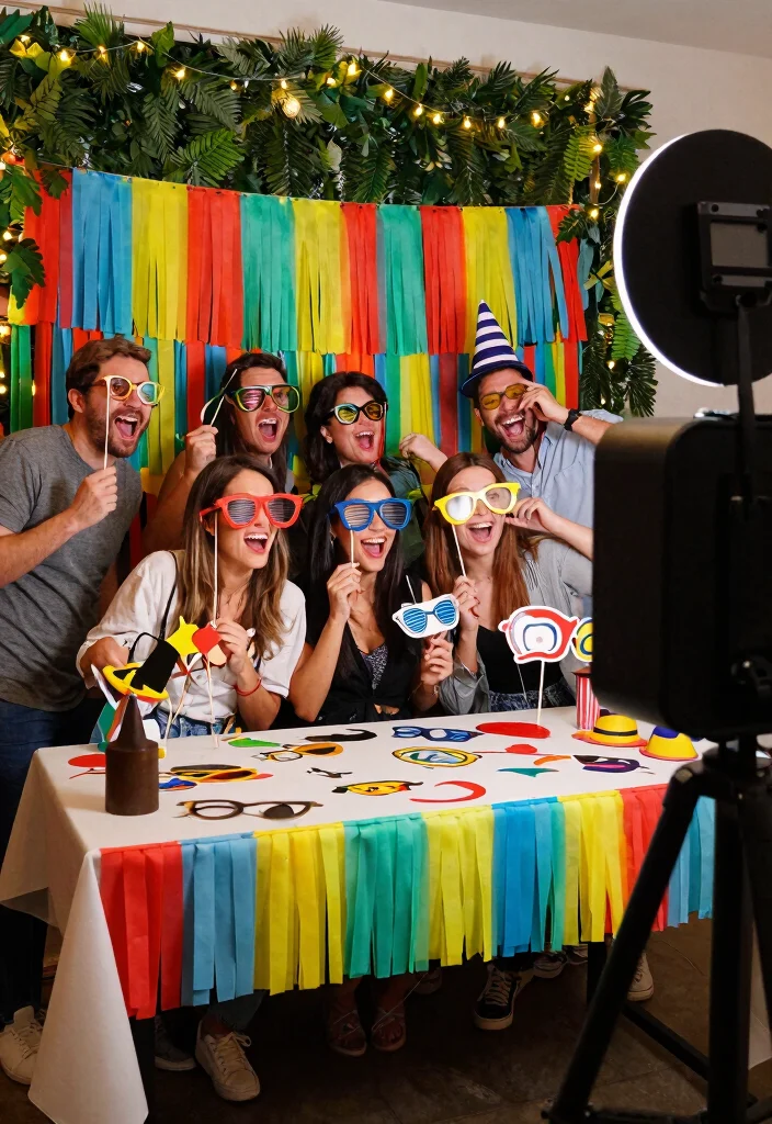 18 Backyard Reception on a Budget Ideas That Still Wow - 5. DIY Photo Booth 1