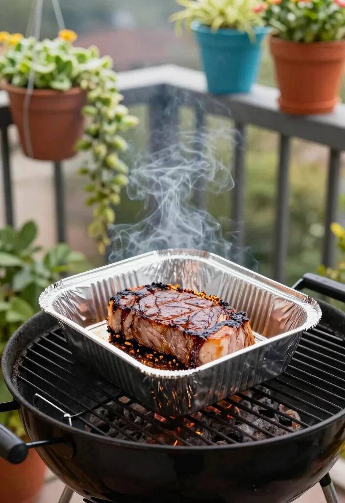 18 Balcony BBQ Ideas for Fun Outdoor Cooking 4 18 Balcony BBQ Ideas for Fun Outdoor Cooking - 4. DIY BBQ Smoker Box 1