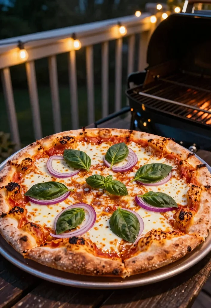 18 Balcony BBQ Ideas for Fun Outdoor Cooking 7 18 Balcony BBQ Ideas for Fun Outdoor Cooking - 7. BBQ Pizza Night 1