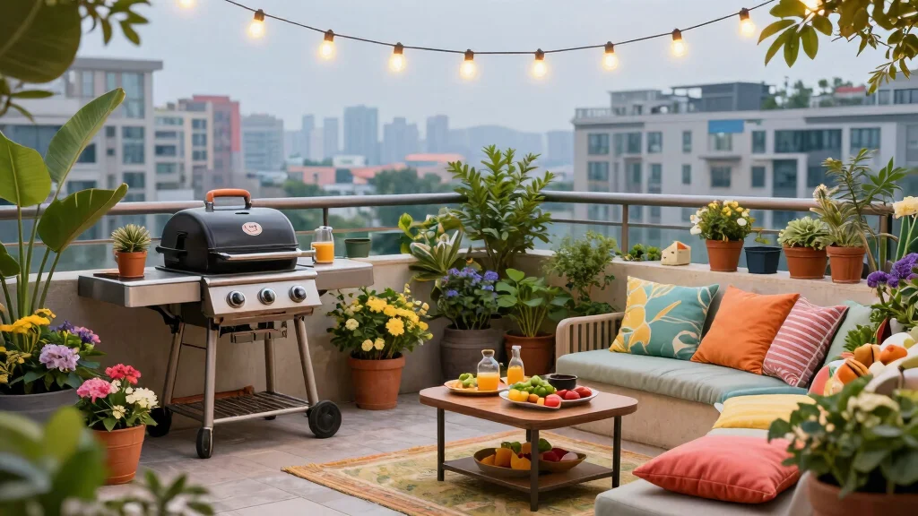 18 Balcony BBQ Ideas for Fun Outdoor Cooking