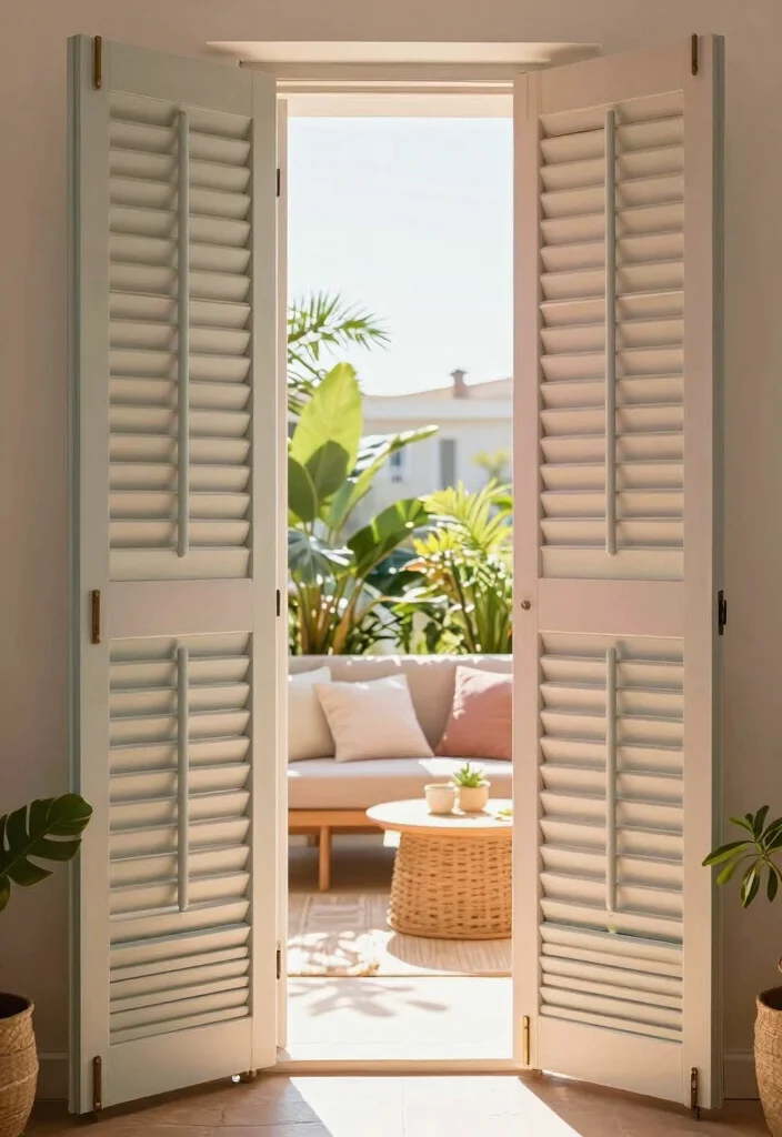 18 Balcony Door Design Indian Ideas With Elegant Detail 14 18 Balcony Door Design Indian Ideas With Elegant Detail - 14. Stylish Shutter Doors 1