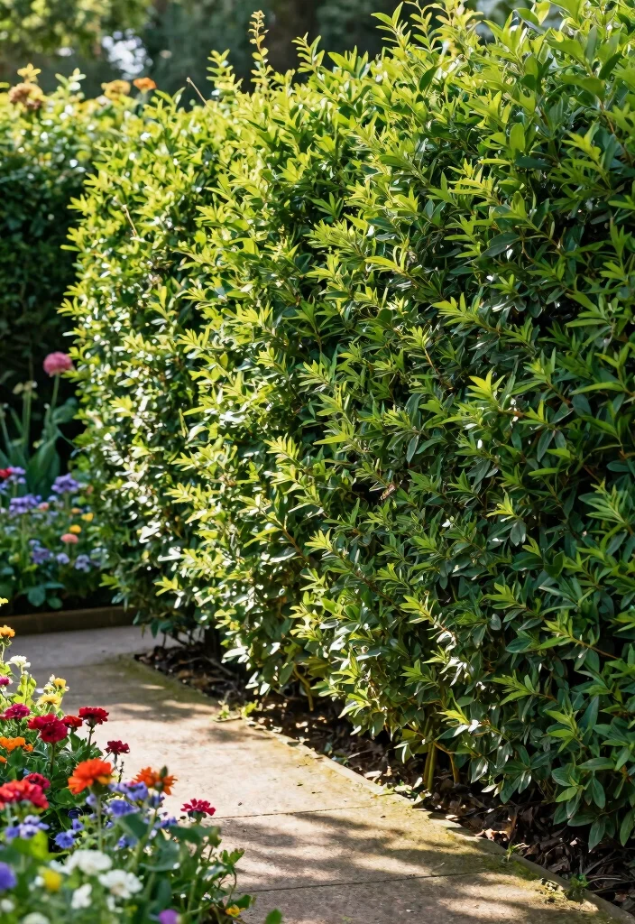 18 Garden Fence Design Ideas That Elevate Your Yard - 14. Privacy Hedges for Natural Barriers 1