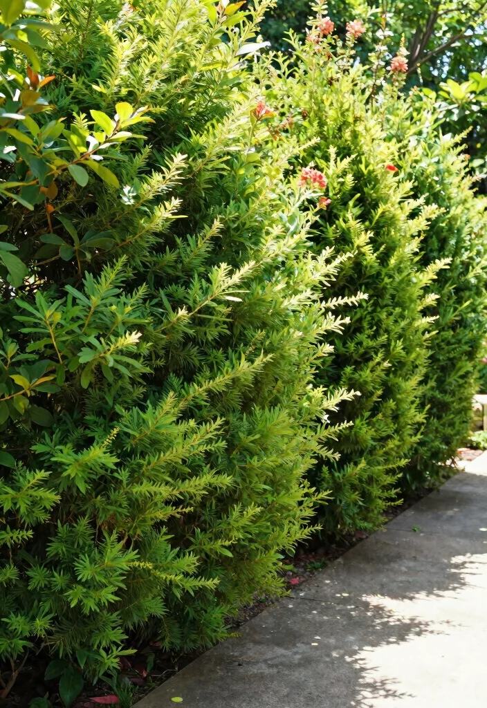 18 Garden Fence Design Ideas That Elevate Your Yard - 16. Living Fences for Sustainability and Aesthetics 1