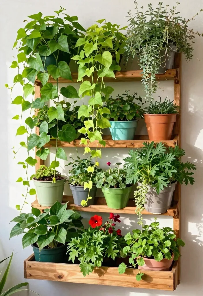18 Open Terrace Garden Ideas Indian Homes Will Love - 3. Vertical Gardens: A Space-Saver's Dream 1