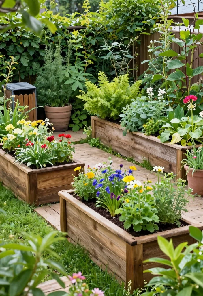 18 Open Terrace Garden Ideas Indian Homes Will Love - 9. Eco-Friendly Garden: Sustainable Choices 1