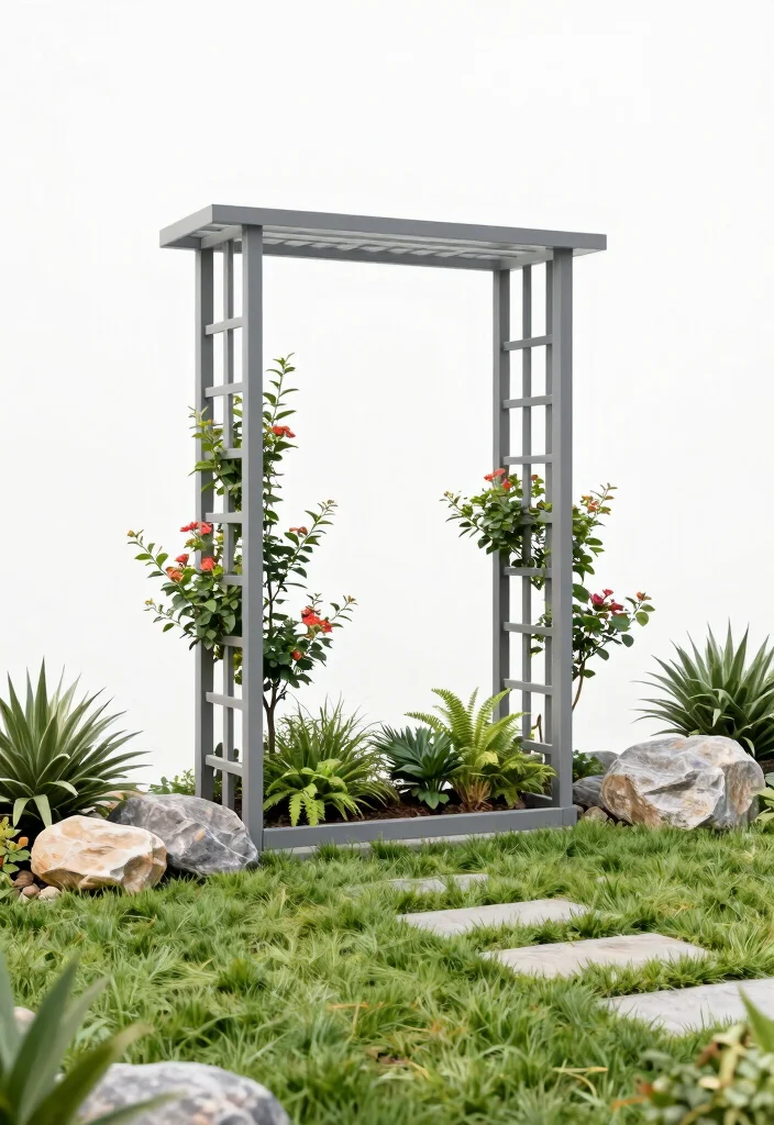 18 Wood Trellis Design Ideas With Timeless Appeal 12 18 Wood Trellis Design Ideas With Timeless Appeal - 12. Minimalist Trellis 1