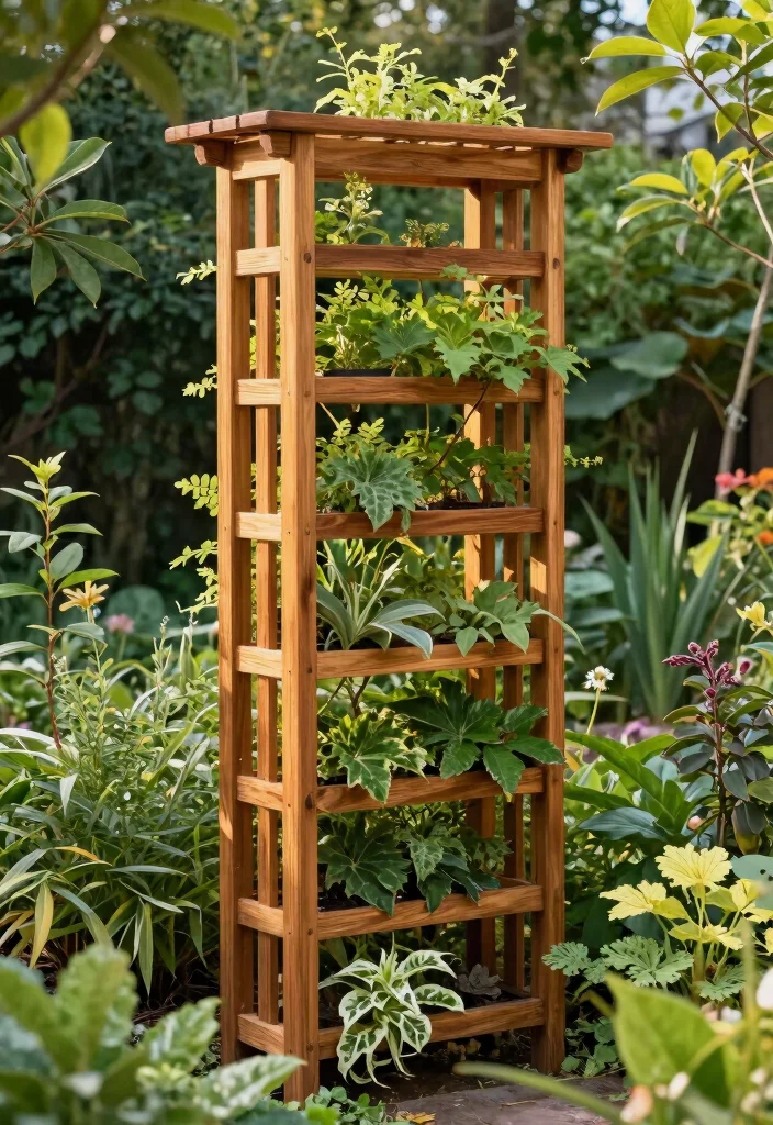 18 Wood Trellis Design Ideas With Timeless Appeal 13 18 Wood Trellis Design Ideas With Timeless Appeal - 13. Water-Resistant Wooden Trellis 1