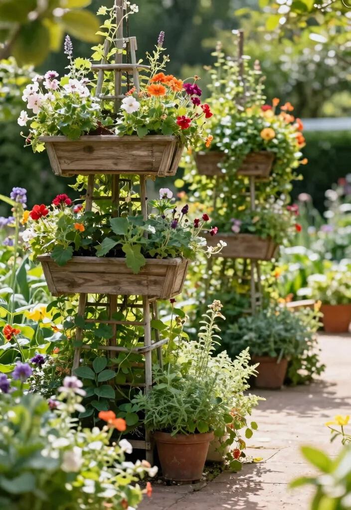 18 Wood Trellis Design Ideas With Timeless Appeal 15 18 Wood Trellis Design Ideas With Timeless Appeal - 15. Trellis with Planter Boxes 1