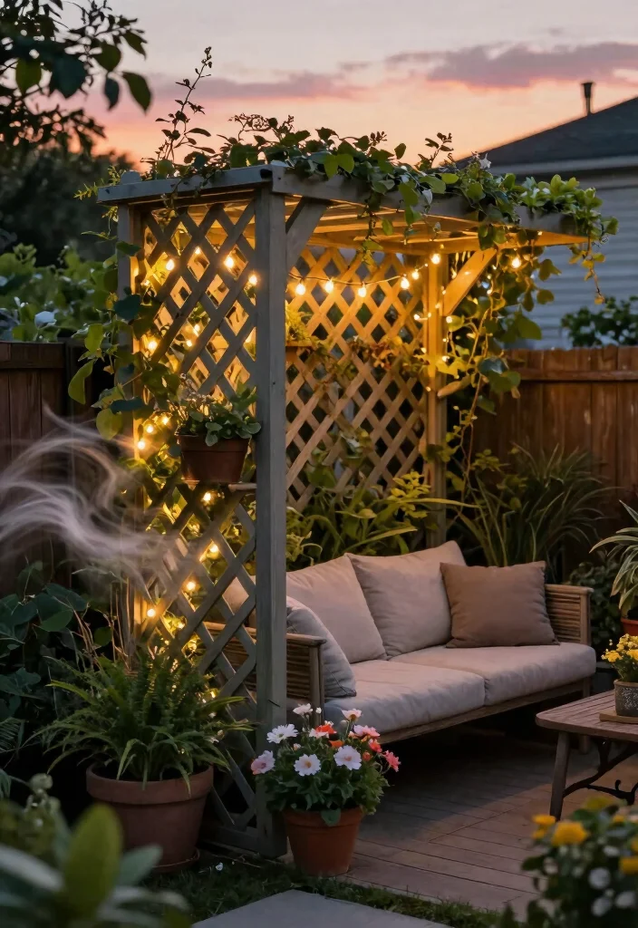 18 Wood Trellis Design Ideas With Timeless Appeal 3 18 Wood Trellis Design Ideas With Timeless Appeal - 3. Lattice Panel Trellis 1